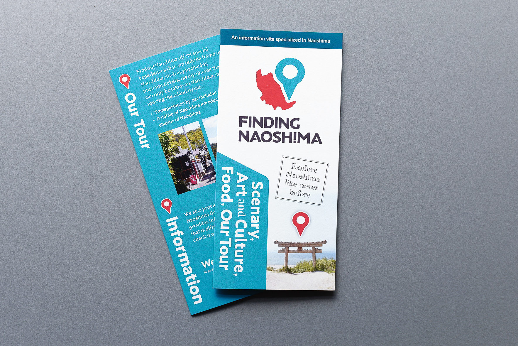 FINDING NAOSHIMA リーフレット